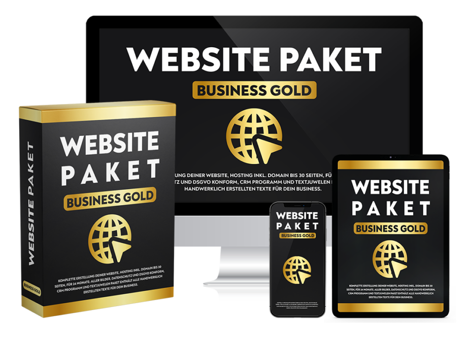 Ihre Website Business Paket Gold